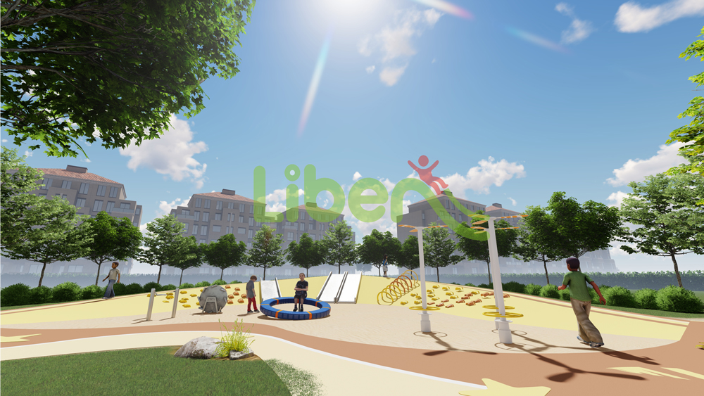 大型兒童游樂場(chǎng)