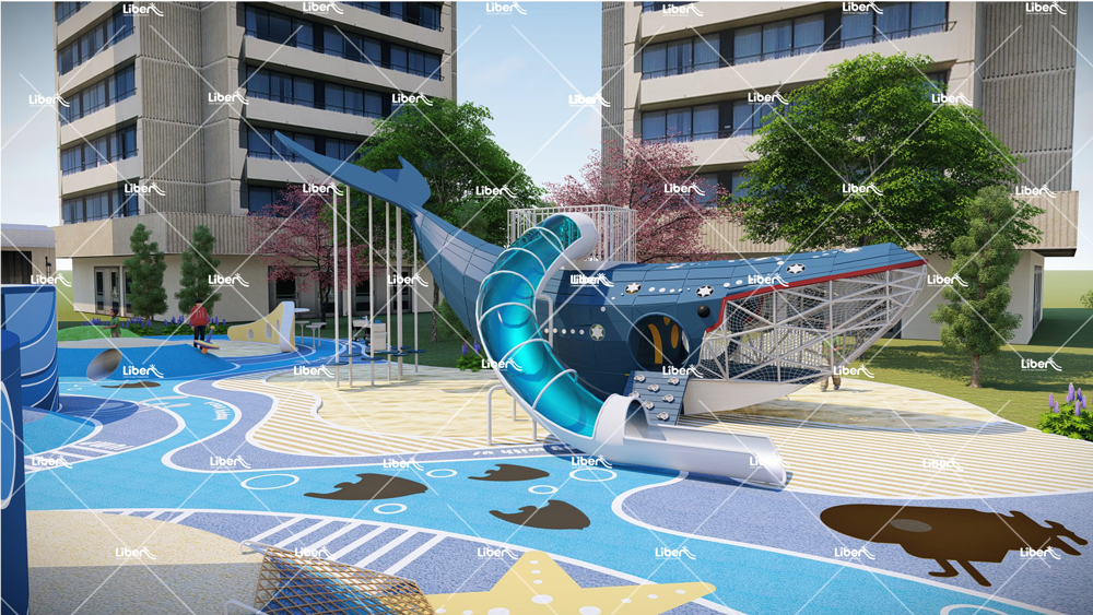 兒童游樂場地面